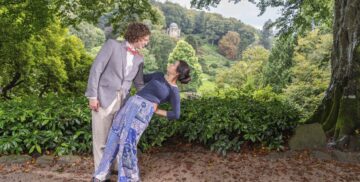 Getting engaged at Stourhead